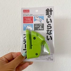 Japanese Staple free Stapler